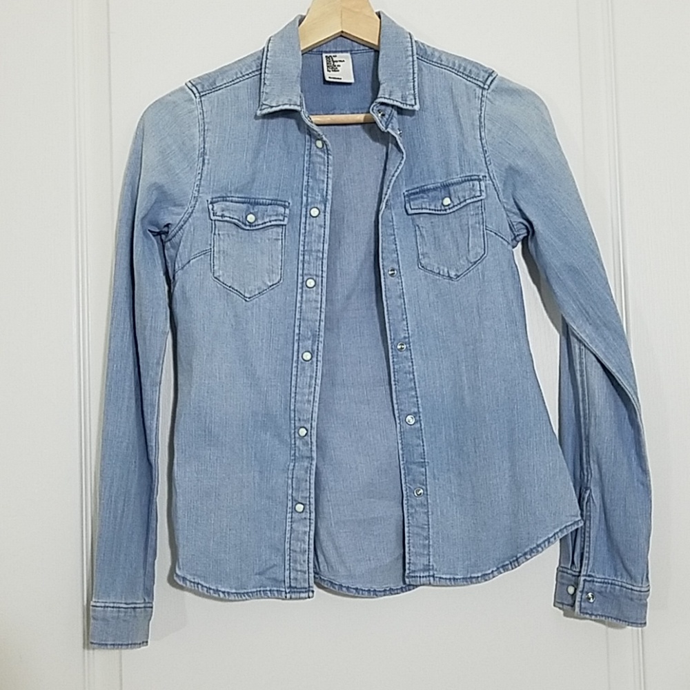 Basic denim top